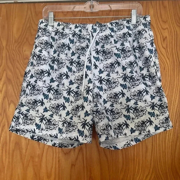 Slate & Stone Volcano Printed Board Shorts Large - Picture 6 of 9